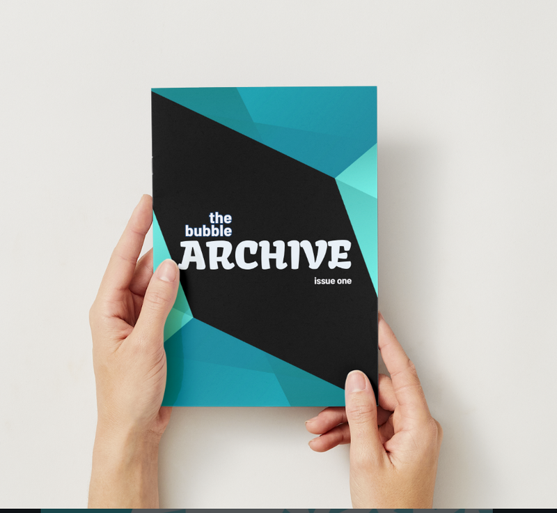 Cover of The Aqua Archive: The Marble Mystery digital ritual zine for women 40+